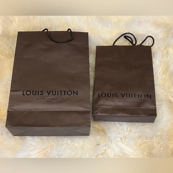 Set of 2 Louis vuitton shopping bags Authentic - Picture 5 of 9